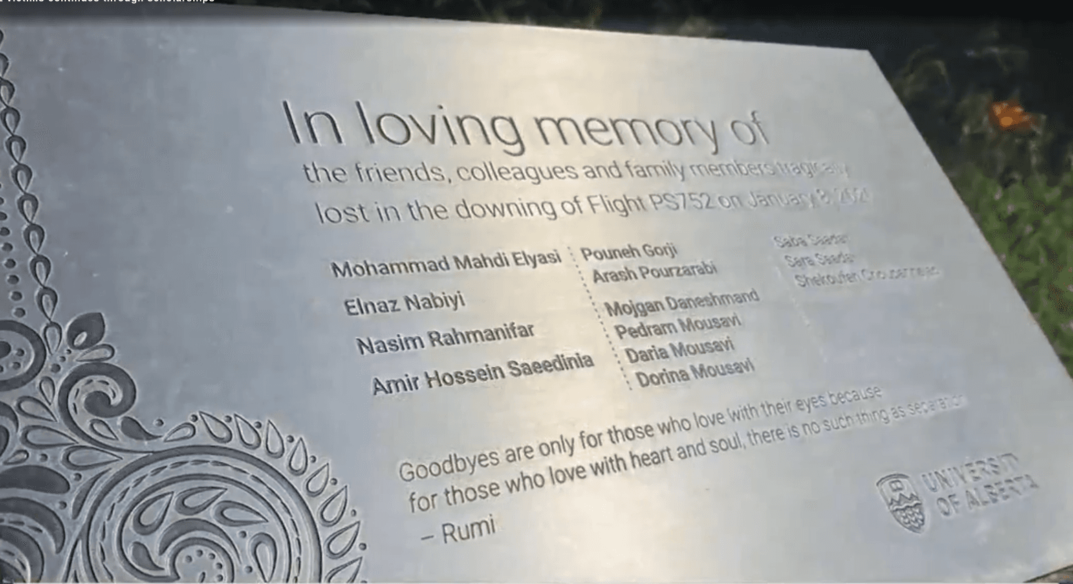 PS752 Victims Scholarship Legacy