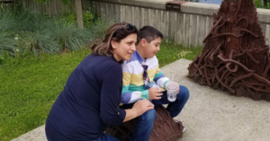 Ramtin Ahmadi and his Mother, Behnaz Ebrahimi Khoei