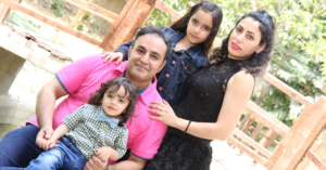 Farhad Niknam and his family