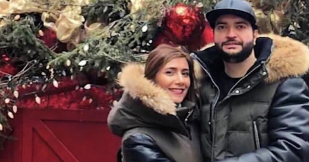 Mohsen Salahi and her wife