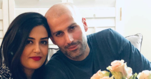 Evin Arsalani and her Husband, Hiva Molani