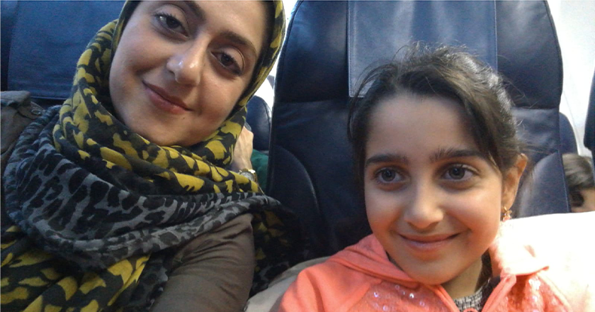 Elsa Jadidi and Saharnaz Haghjoo