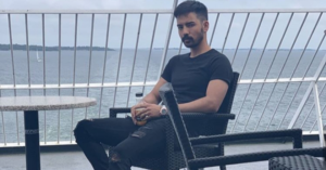 Hossain Rezaei and the sea