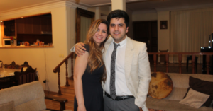 Sahand Sadeghi and her brother Alvand