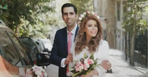 Mohammadhossein Saket and Fatemeh Kazerani getting married