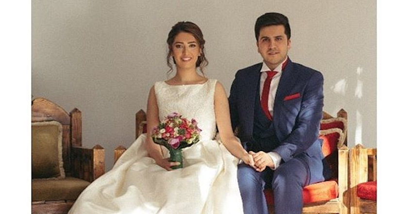 Negar Borghei and Alvand Sadeghi - Wedding ceremony