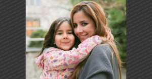 Sophie Emami with her mother, Sahand Sadeghi