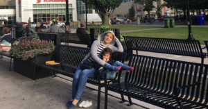 Sara Hamzeei and her daughter, Asal Ovaysi in canada