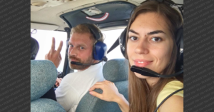 Valeriia Ovcharuk - Flight crew