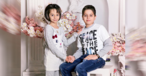 Arsam Niazi and his sister, Arnica Niazi
