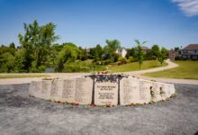 PS752 Victims Memorial in Winnipeg