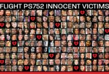 Image of 176 victims of flight PS752